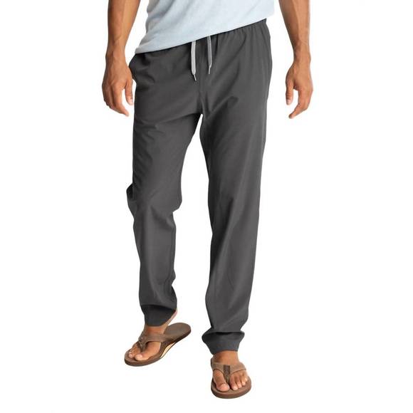 NEW FREE FLY men's breeze pants in black sand - Picture 2 of 5